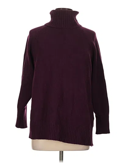 Pre-owned Old Navy Turtleneck Sweater In Burgundy