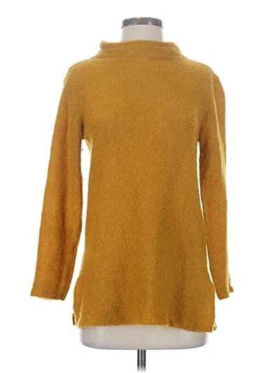 Pre-owned Old Navy Turtleneck Sweater In Gold