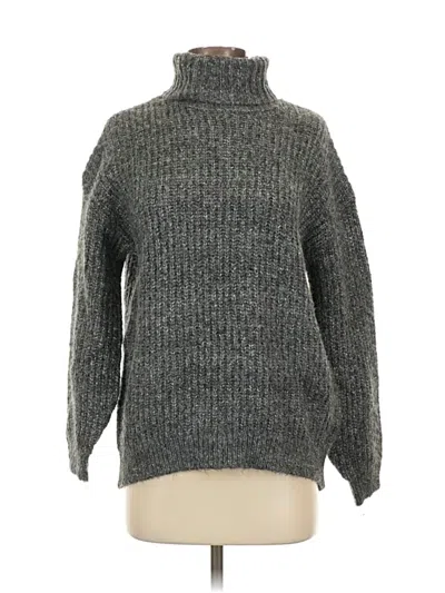Pre-owned Old Navy Turtleneck Sweater In Gray
