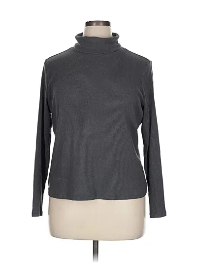 Pre-owned Old Navy Turtleneck Sweater In Gray