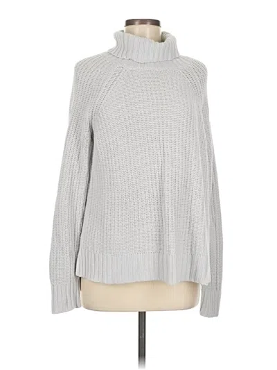 Pre-owned Old Navy Turtleneck Sweater In Gray