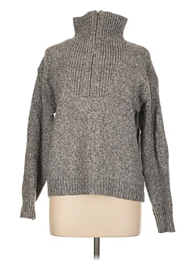 Pre-owned Old Navy Turtleneck Sweater In Gray