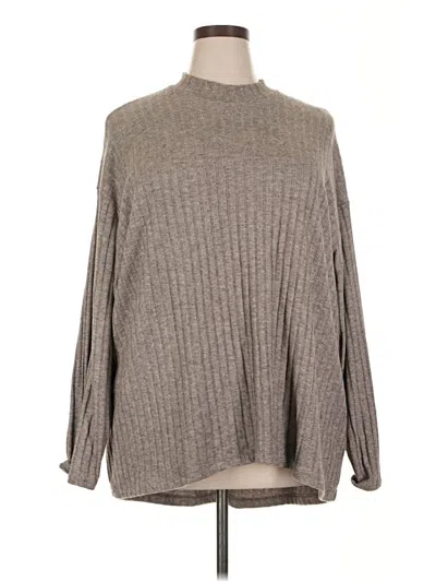 Pre-owned Old Navy Turtleneck Sweater In Gray