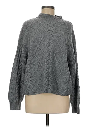 Pre-owned Old Navy Turtleneck Sweater In Gray