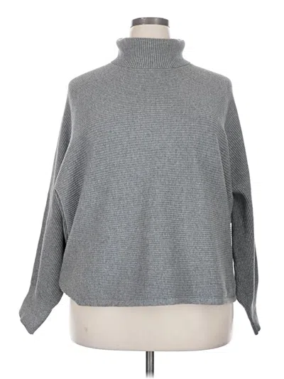 Pre-owned Old Navy Turtleneck Sweater In Gray