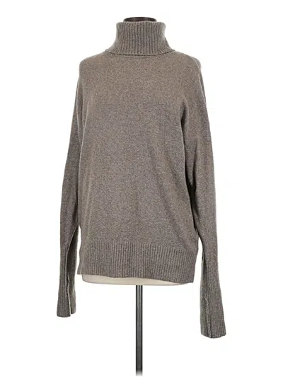 Pre-owned Old Navy Turtleneck Sweater In Gray
