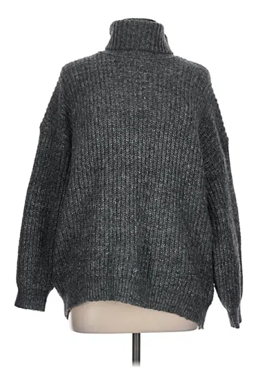 Pre-owned Old Navy Turtleneck Sweater In Gray