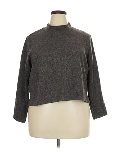 Pre-owned Old Navy Turtleneck Sweater In Gray