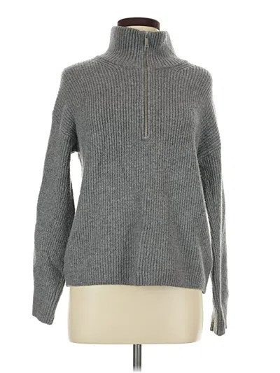 Pre-owned Old Navy Turtleneck Sweater In Gray