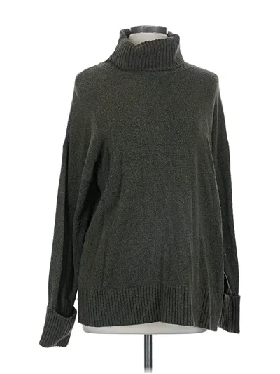 Pre-owned Old Navy Turtleneck Sweater In Green