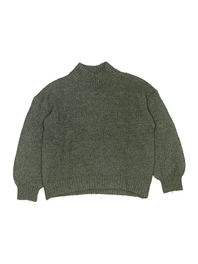 Pre-owned Old Navy Kids' Turtleneck Sweater In Green