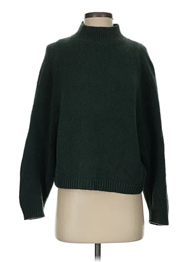 Pre-owned Old Navy Turtleneck Sweater In Green