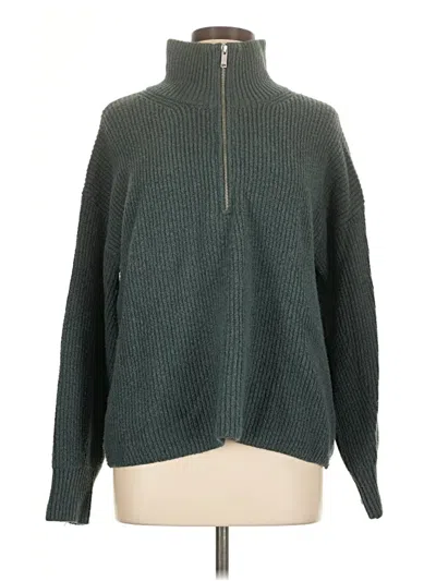 Pre-owned Old Navy Turtleneck Sweater In Green