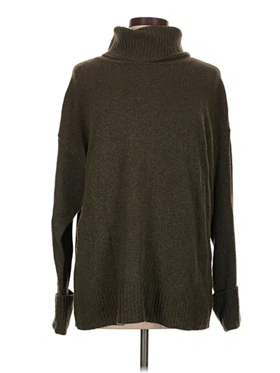 Pre-owned Old Navy Turtleneck Sweater In Green