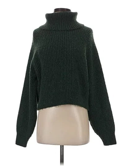 Pre-owned Old Navy Turtleneck Sweater In Green
