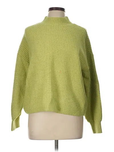 Pre-owned Old Navy Turtleneck Sweater In Green