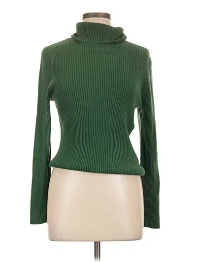 Pre-owned Old Navy Turtleneck Sweater In Green