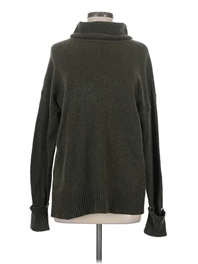 Pre-owned Old Navy Turtleneck Sweater In Green