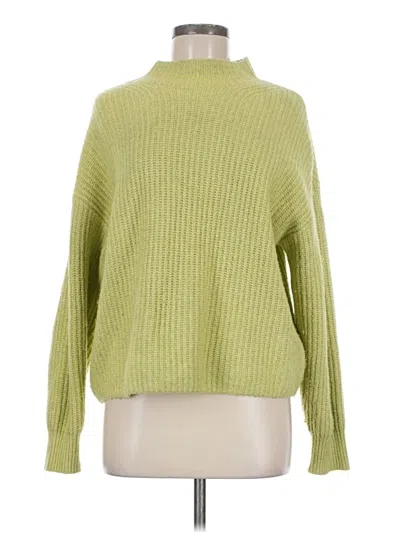Pre-owned Old Navy Turtleneck Sweater In Green