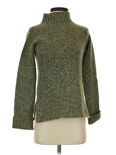 Pre-owned Old Navy Turtleneck Sweater In Green
