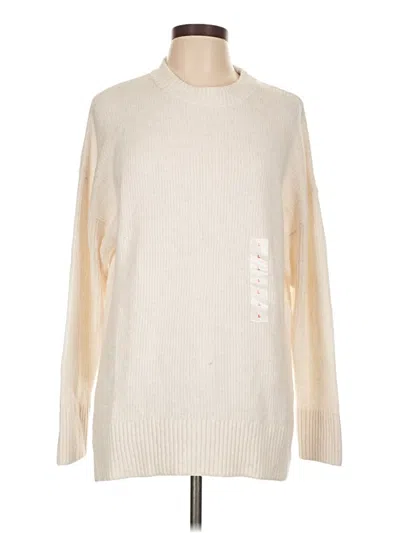 Pre-owned Old Navy Turtleneck Sweater In Ivory
