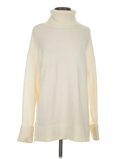 Pre-owned Old Navy Turtleneck Sweater In Ivory