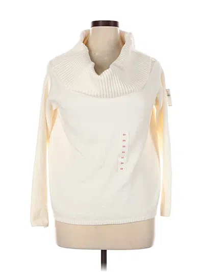 Pre-owned Old Navy Turtleneck Sweater In Ivory