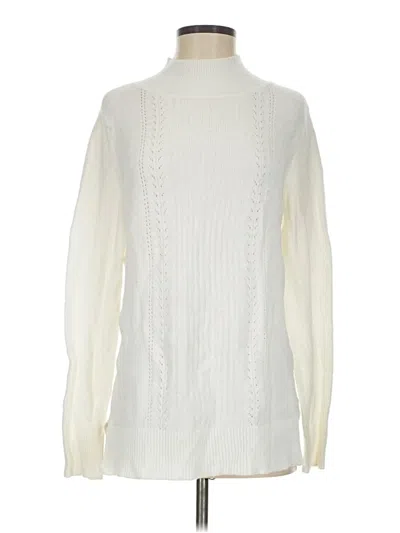 Pre-owned Old Navy Turtleneck Sweater In Ivory