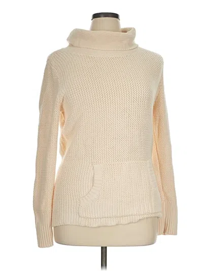Pre-owned Old Navy Turtleneck Sweater In Ivory