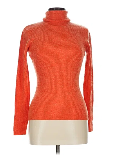 Pre-owned Old Navy Turtleneck Sweater In Orange