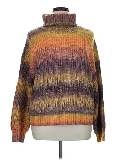 Pre-owned Old Navy Turtleneck Sweater In Orange