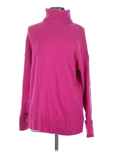 Pre-owned Old Navy Turtleneck Sweater In Pink