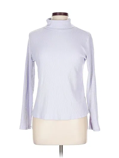 Pre-owned Old Navy Turtleneck Sweater In Purple