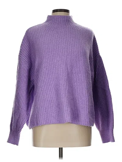 Pre-owned Old Navy Turtleneck Sweater In Purple