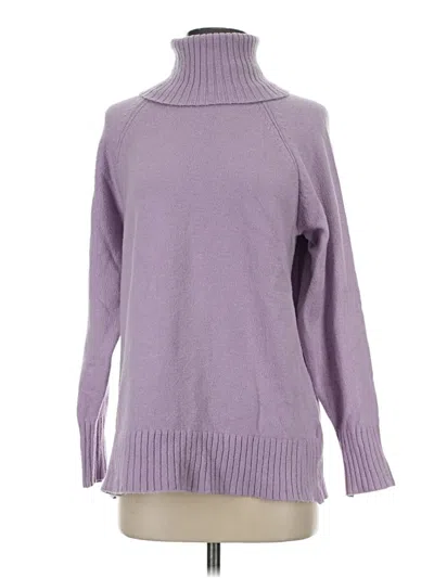Pre-owned Old Navy Turtleneck Sweater In Purple