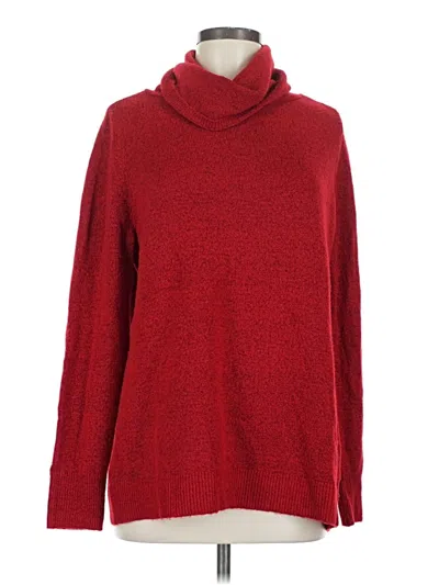 Pre-owned Old Navy Turtleneck Sweater In Red