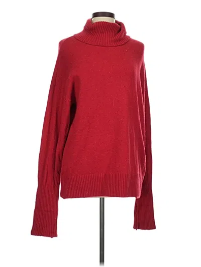 Pre-owned Old Navy Turtleneck Sweater In Red