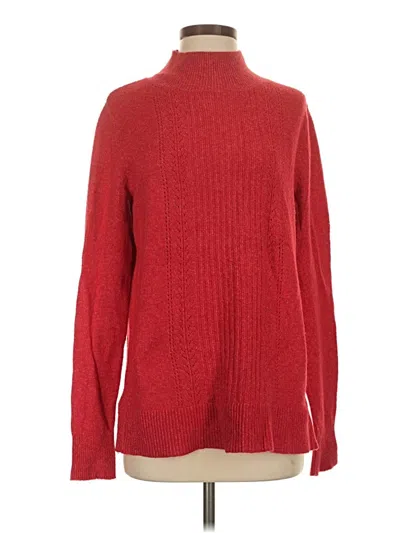 Pre-owned Old Navy Turtleneck Sweater In Red