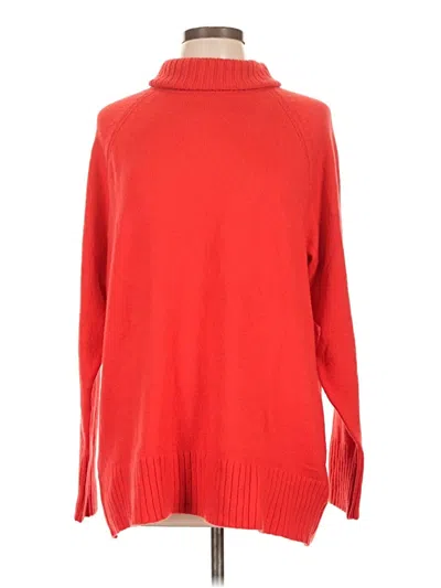 Pre-owned Old Navy Turtleneck Sweater In Red