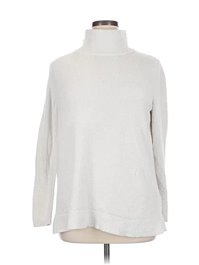 Pre-owned Old Navy Turtleneck Sweater In Silver