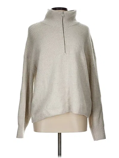 Pre-owned Old Navy Turtleneck Sweater In Silver