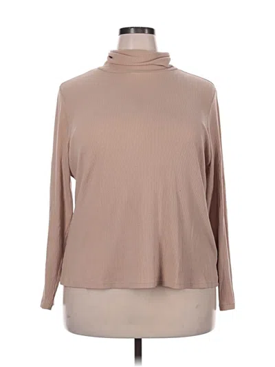 Pre-owned Old Navy Turtleneck Sweater In Tan