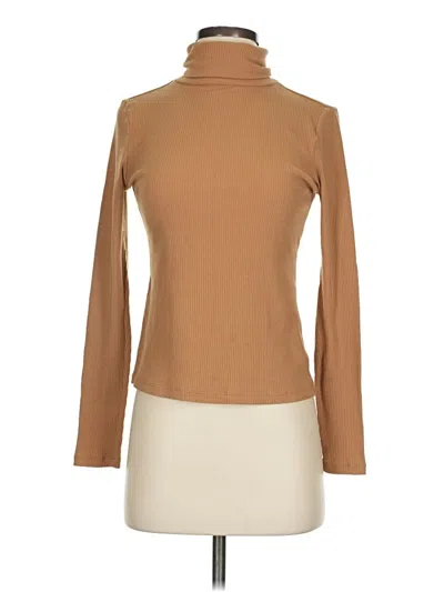 Pre-owned Old Navy Turtleneck Sweater In Tan