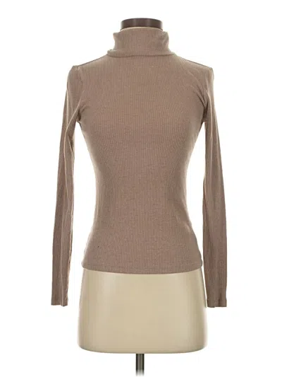 Pre-owned Old Navy Turtleneck Sweater In Tan