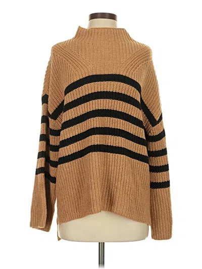 Pre-owned Old Navy Turtleneck Sweater In Tan