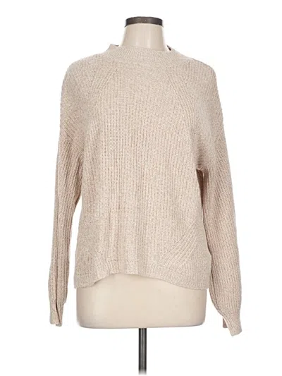 Pre-owned Old Navy Turtleneck Sweater In Tan