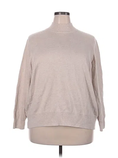 Pre-owned Old Navy Turtleneck Sweater In Tan
