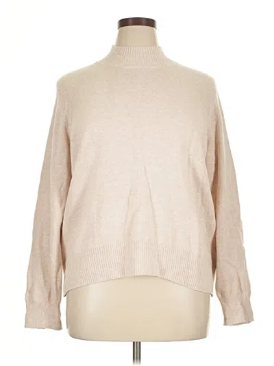 Pre-owned Old Navy Turtleneck Sweater In Tan