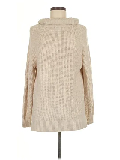 Pre-owned Old Navy Turtleneck Sweater In Tan