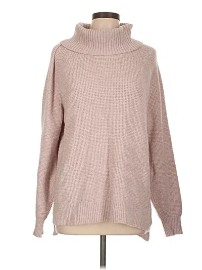 Pre-owned Old Navy Turtleneck Sweater In Tan